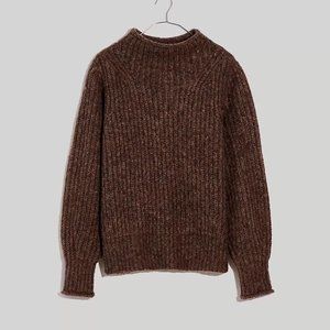 Madewell Loretto Mockneck Pullover Sweater